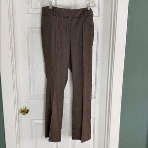Chic Brown Women's Straight Leg Trousers